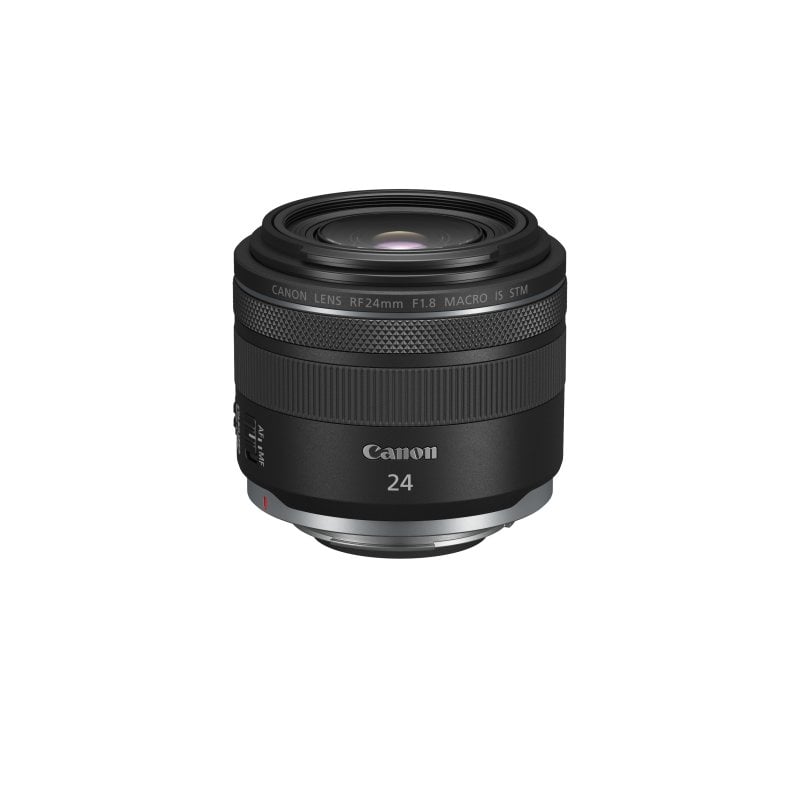 Image of Obiettivo stabilizzatore ottico full frame Canon RF 24 mm F1.8 Macro IS STM 9 lamelle Macro 1:2 cod079