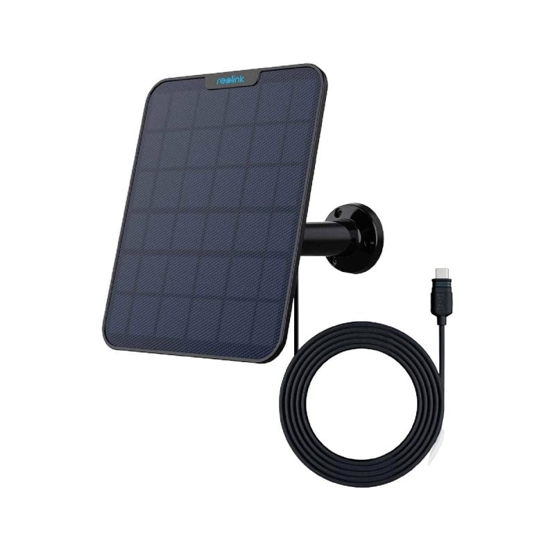 Image of Pannello solare Reolink 2 5,8 W 6 V IP65 pannello solare cavo da 4 m per telecamere a batteria cod079