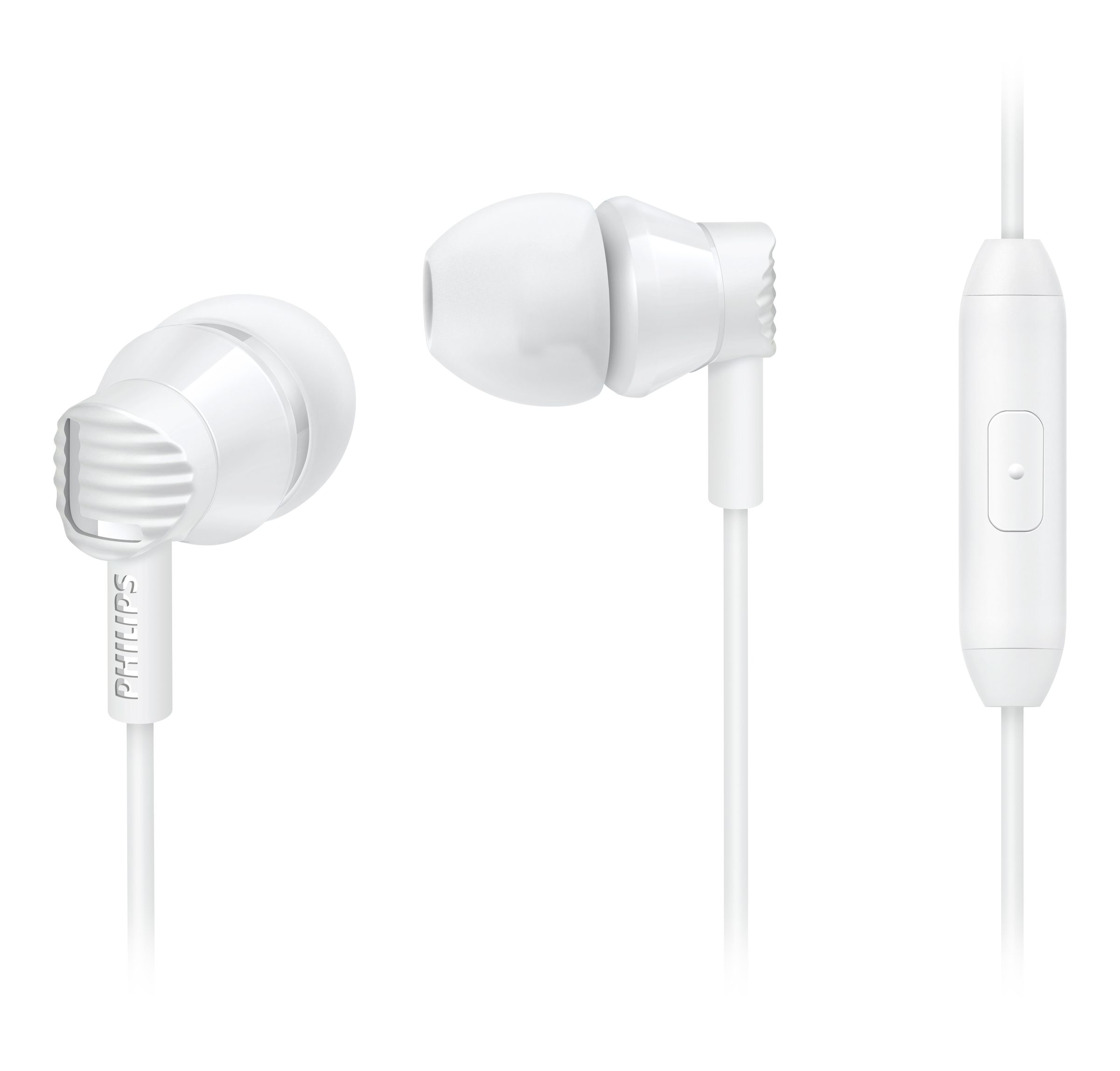 Philips Kit Oreillette Filaire Connecteur Jack 3.5mm SHE3805WT