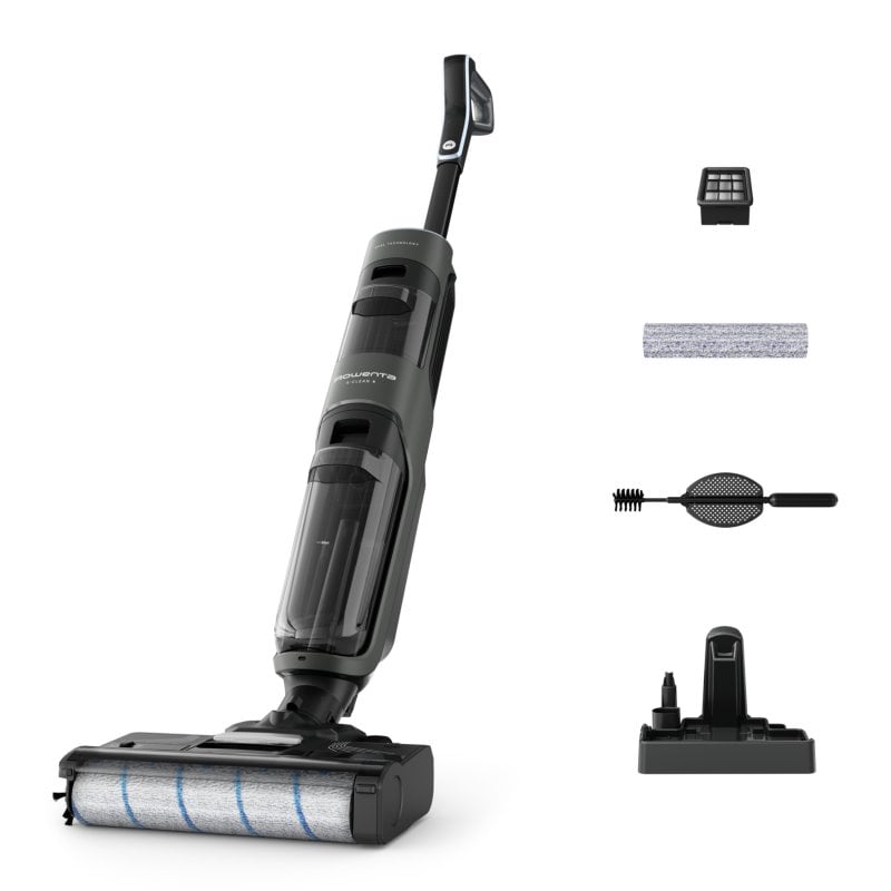 Aspirador sem fio Rowenta X-Clean 4 GZ5035 200W Autonomia 50 min Autolimpeza Aspirador sem fio Rowenta X-Clean 4 GZ5035 200W Autonomia 50 min Autolimpeza