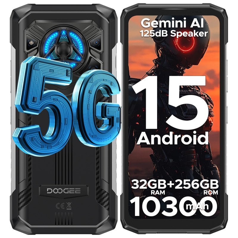 Image of Smartphone Doogee Blade 20 Play 32 GB RAM 256 GB 5G Altoparlante 125 dB Android 15 cod079