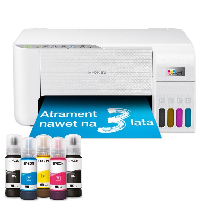 Image of Stampante a getto Inkjet Wi-Fi Epson EcoTank L3276 Multifunzionale a colori A4 cod079