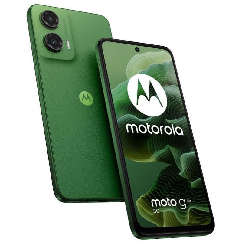 Image of Smartphone Motorola Moto G35 8GB 256GB 6,72" 5G Verde Cuoio Vegano cod079