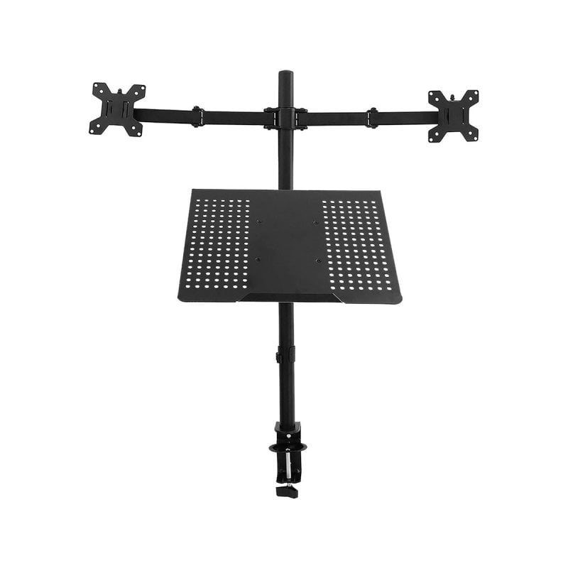 Image of 1Life 1IFESPTDM1327P17 Supporto per monitor e laptop, articolato VESA 13″-27″, nero, gestione cavi cod079