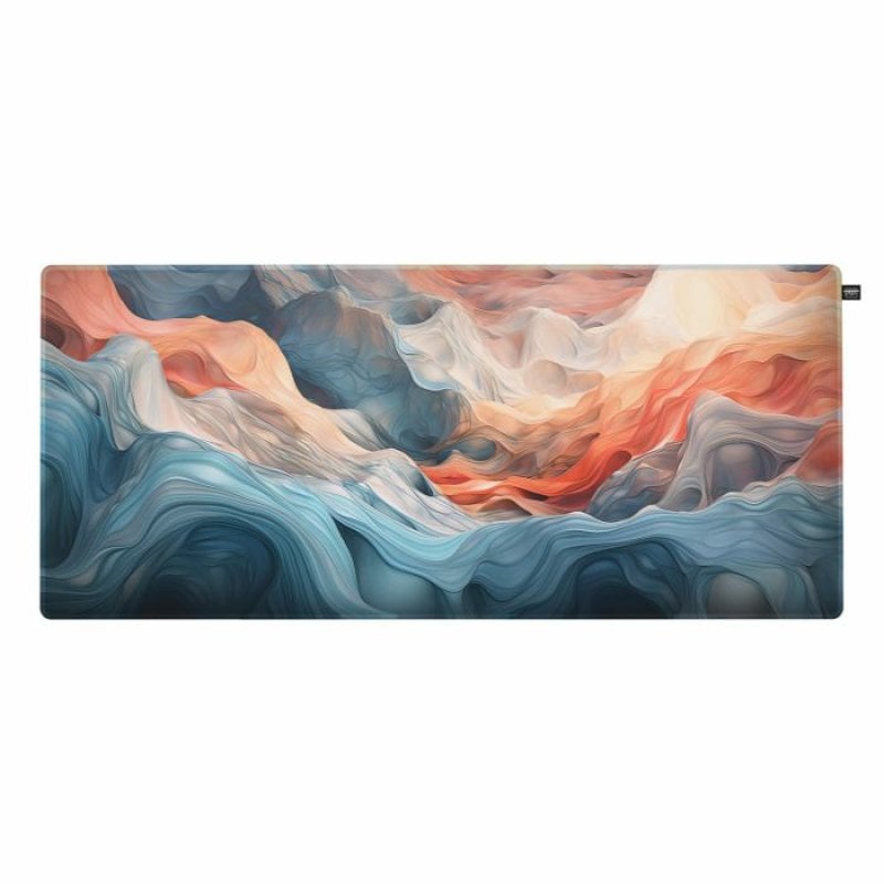 Image of Cherry XTRFY GP5 XL Tappetino blu Amnis 920 mm x 400 mm Base antiscivolo multicolore cod079