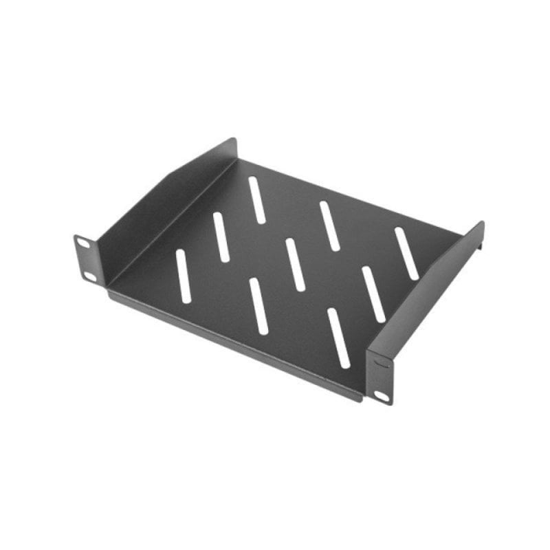 Image of Cassetto rack Lanberg AK-1012-B Metallo Nero 1U 10" 20kg Cassetto rack Lanberg AK-1012-B Metallo Nero 1U 10" 20kg cod079