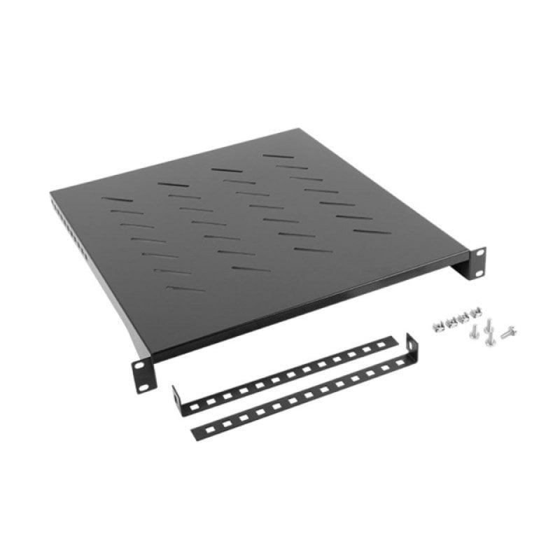 Image of Cassetto Metallico Lanberg AK-1005-B Nero 2,02 kg 19" 1U cod079