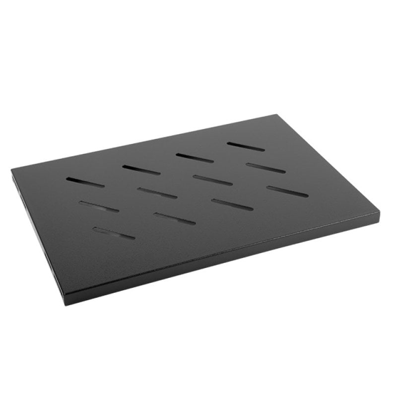 Image of Cassetto Lanberg AK-1001-B 1U Scaffale Rack Metallo Nero 1,24 kg cod079