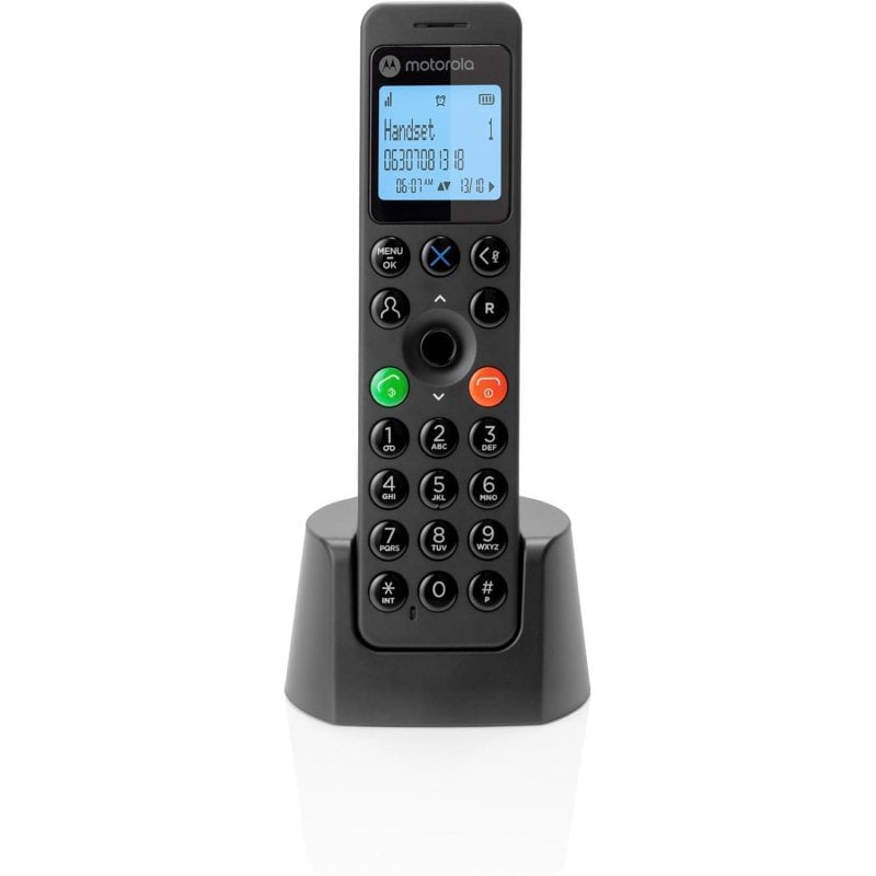 Image of Motorola DOT201 Telefono DECT Identificatore di chiamata Nero cod079