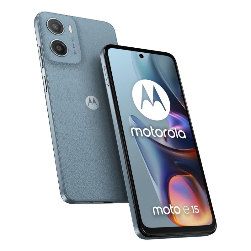 Image of Smartphone Motorola Moto E15 2GB 64GB Fotocamera 32MP Batteria 5200mAh Blu cod079