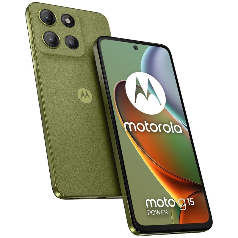 Image of Smartphone Motorola Moto G15 Power 8GB 256GB Verde Android 15 cod079