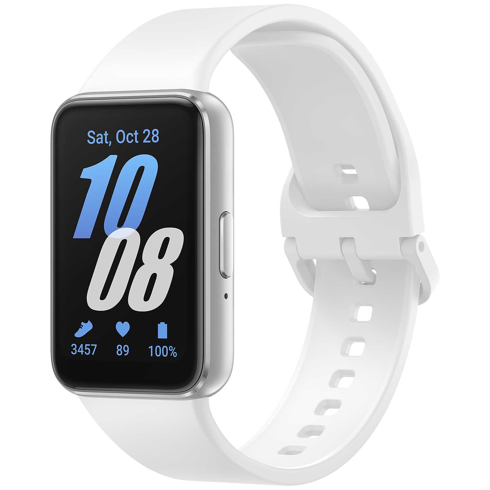 Image of Smartwatch Samsung Galaxy Fit3 1,6" AMOLED 256 MB RAM 256 MB Memoria 159 mAh Plata cod079