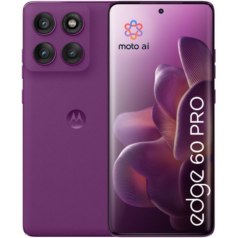Image of Smartphone Motorola Edge 60 Pro 12GB RAM 512GB 50MP Android 15 Viola cod079