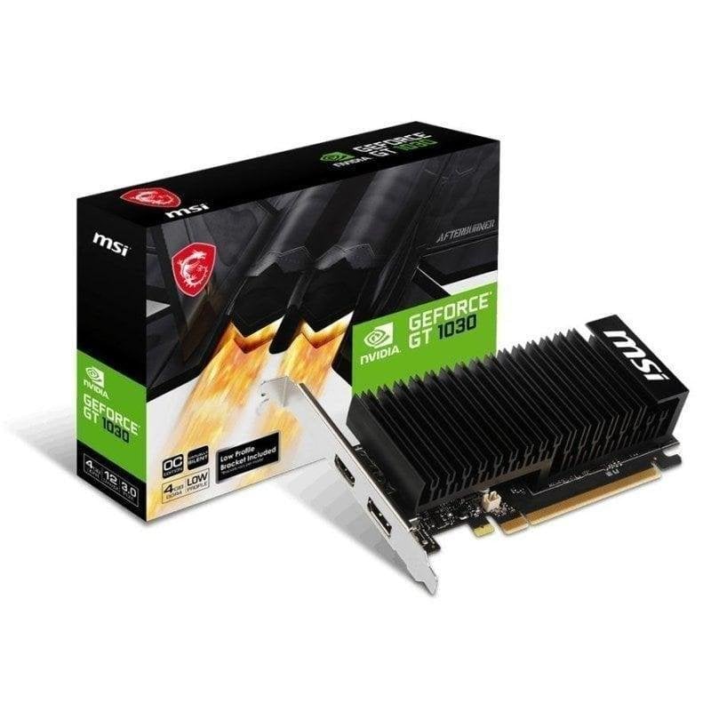 Carte Graphique MSI GeForce GT 1030 4GHD4 LP OC – 4 Go GDDR4, PCI Express 3.0 - vue 9