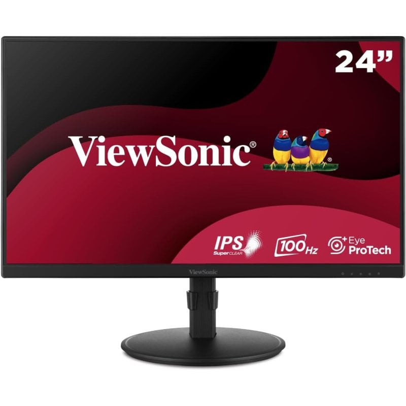 Image of Monitor Viewsonic VA VA2408-HDJ 24" FullHD LED 5ms 16:9 Nero cod079