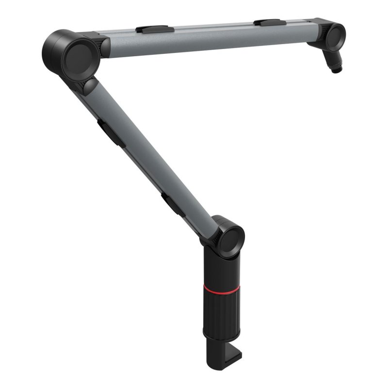 Soporte De Brazo Para Micrófono De Mesa - Ajuste Multidireccional, Carga 2500 G, Gestión De Cables, Para Streaming Y Podcast