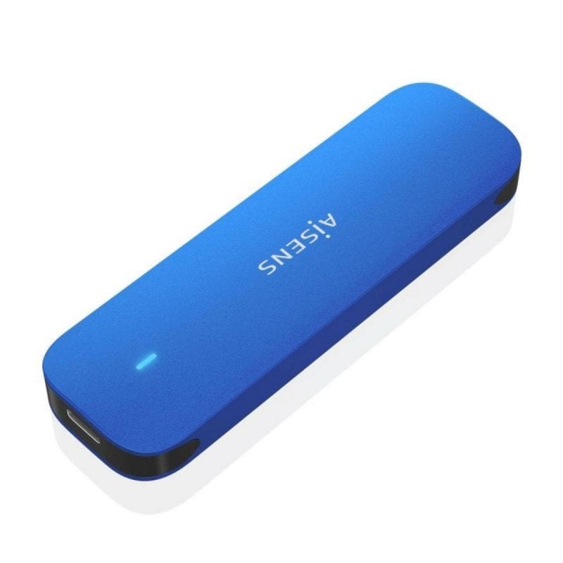 Transformez votre SSD M.2 NVMe en une unité externe ultra-rapide en quelques secondes grâce à la simplicité et à la puissance du AISENS ASM2-026BLU.Caractéristiques du Boîtier Externe AISENS ASM2-026BLUIdéal pour les professionnels et les passionnés. La boîte externe AISENS ASM2-026BLU est conçue pour ceux qui exigent des performances maximales en matière de transfert de données externes. Que vous ayez besoin de cloner des disques de sauvegarder de grands projets d'éditer en déplacement ou de réaliser des tests avancés ce boîtier est l'outil parfait. Avec son interface USB 3.2 Gen2 profitez de vitesses réelles allant jusqu'à 10 Gbps éliminant les goulets d'étranglement pour une expérience plug-and-play impeccable.Compatibilité et flexibilité. Compatible uniquement avec les SSD M.2 NVMe (connecteurs B M ou M) ce boîtier rejette le protocole SATA pour se concentrer sur les performances PCIe cruciales pour le jeu le design professionnel et la virtualisation portable. Sans outils ni vis son montage rapide et sa c...