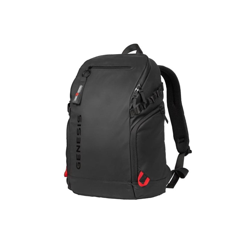 Image of Zaino GENESIS Pallad 420 Nero Rosso 15,6" Leggero Compatto Funzionale Zaino GENESIS Pallad 420 Nero Rosso 15,6" Leggero Compatto Funzionale cod079