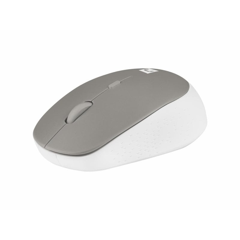 Image of Mouse Natec Harrier 2 wireless 1600 DPI Bluetooth grigio bianco cod079