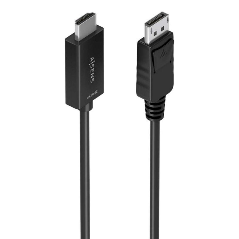 AISENS Cavo Convertitore | Mini DisplayPort Maschio A HDMI Maschio, 3 Metri, Nero