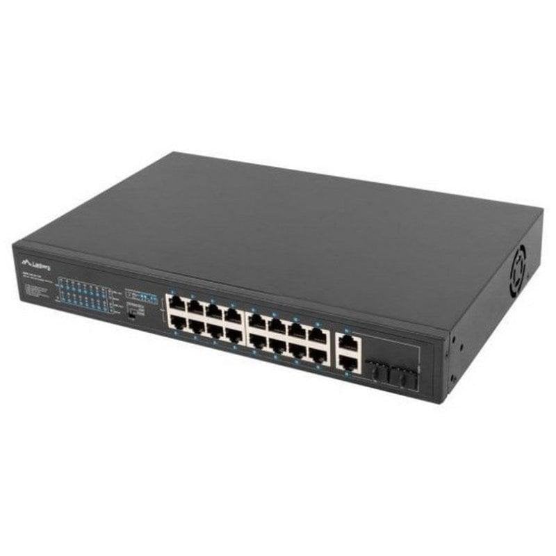Lanberg Switch RSFE-16P-2C-150 16 x POE