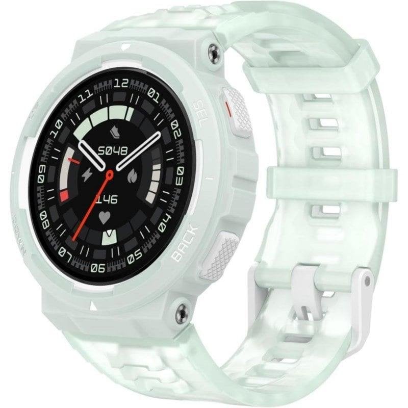Reloj Amazfit Active Edge Verde Menta 1.32" 10 ATM GPS 16/24 días batería multisatélite