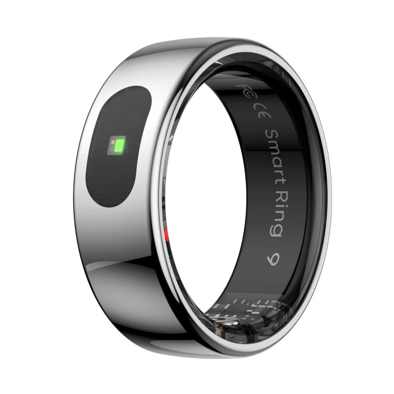 Anello Intelligente In Ceramica Per Salute E Fitness | IP68, Batteria 7 Giorni, APP JYouPro | Monitora Esercizio, Sonno E Stress
