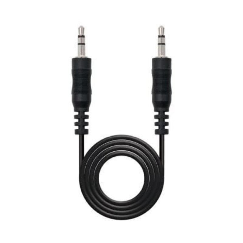 Image of Cavo Audio Nanocable 10.24.0103 Jack 3.5 mm Maschio 3 Metri NeroCavo Audio Nanocable 10.24.0103 Jack 3.5 mm Maschio 3 Metri Nero cod079