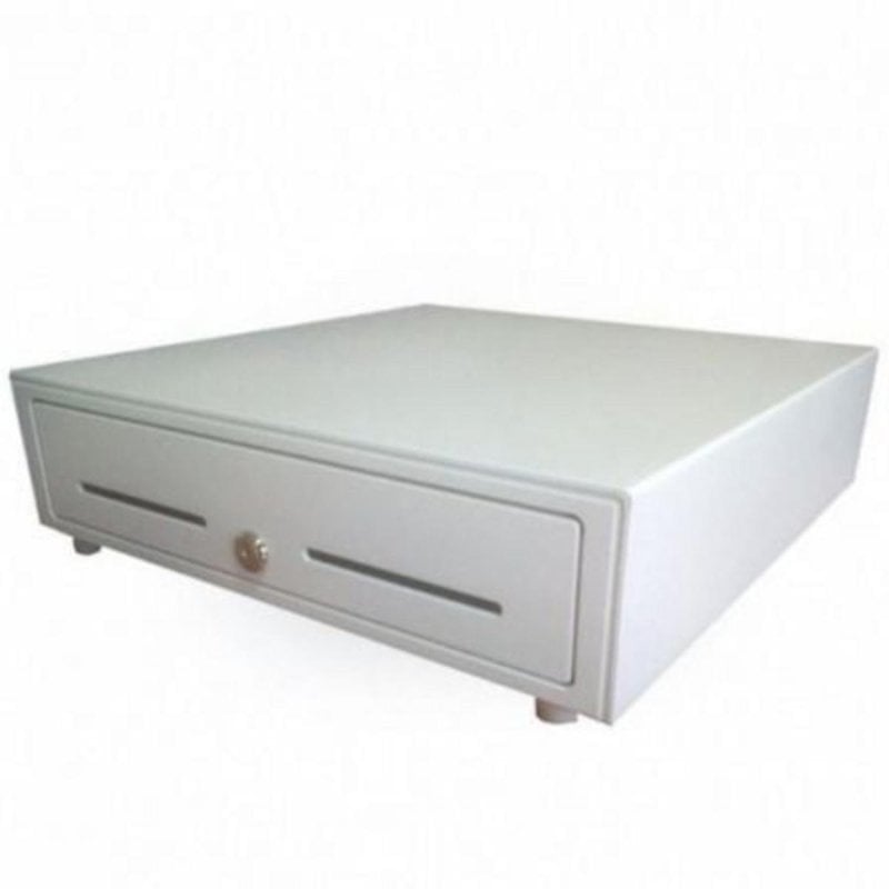Image of Cassetto Portamonete Premier 410 HQ-W Automatico Bianco 41x41 cm 4 Scomparti 8 Vassoi cod079
