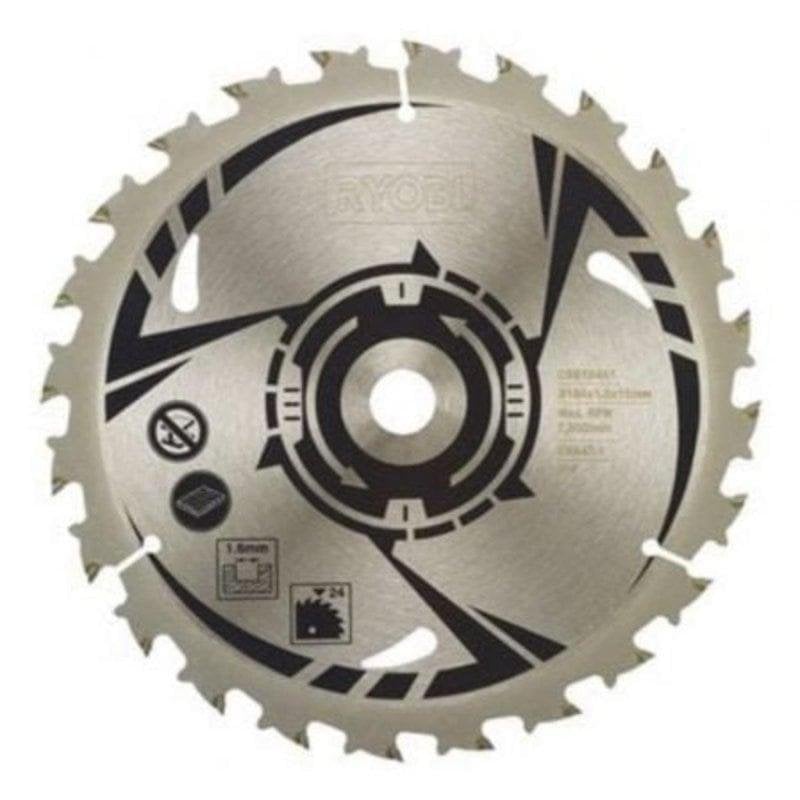 Lâmina Circular Ryobi CSB184A1 184mm 24 Dentes Carbetungsteno
