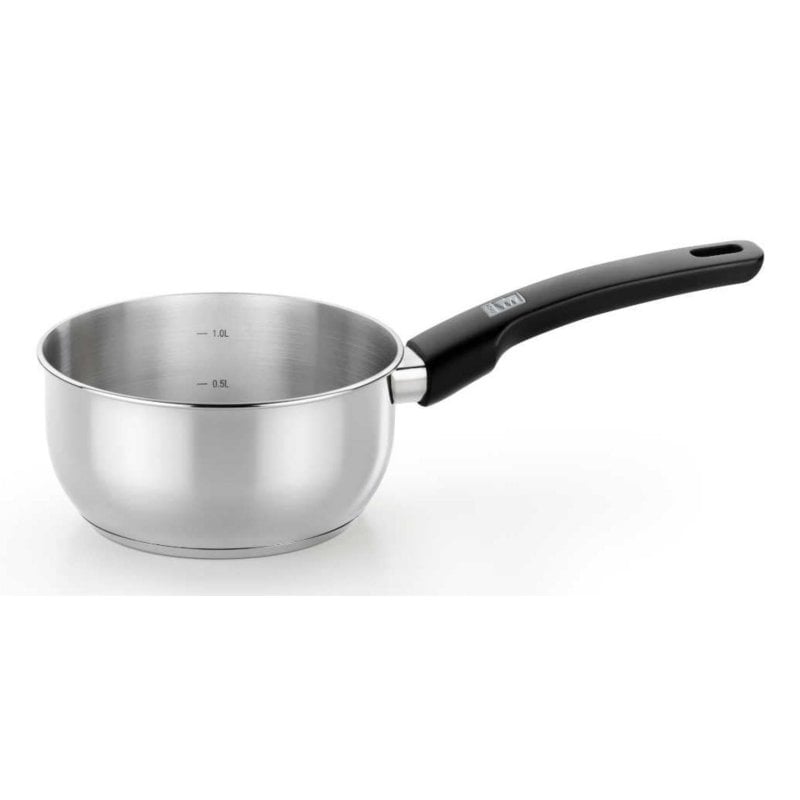Image of Casseruola MONIX M243814 Acciaio Inox 14 cm Spessore Fondo 5,7 mm Casseruola MONIX M243814 Acciaio Inox 14 cm Spessore Fondo 5,7 mm cod079