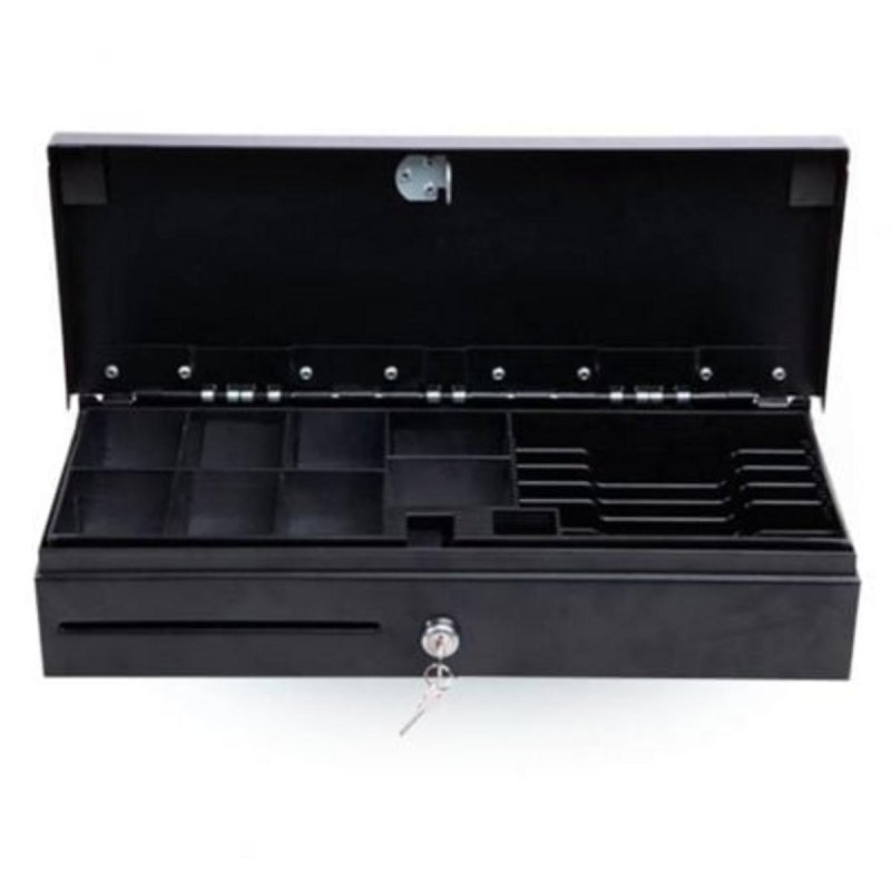Image of Cassetto Portamonete Premier V46 HQ-B Nero Automatico 46cm RJ12 24V cod079