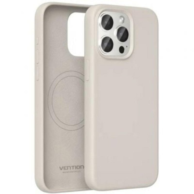 Image of Cover Silicona Vention KUEM0-30 con MagSafe per iPhone 14 Pro Grigio RocciaCover Silicona Vention KUEM0-30 con MagSafe per iPhone 14 Pro Grigio Roccia cod079