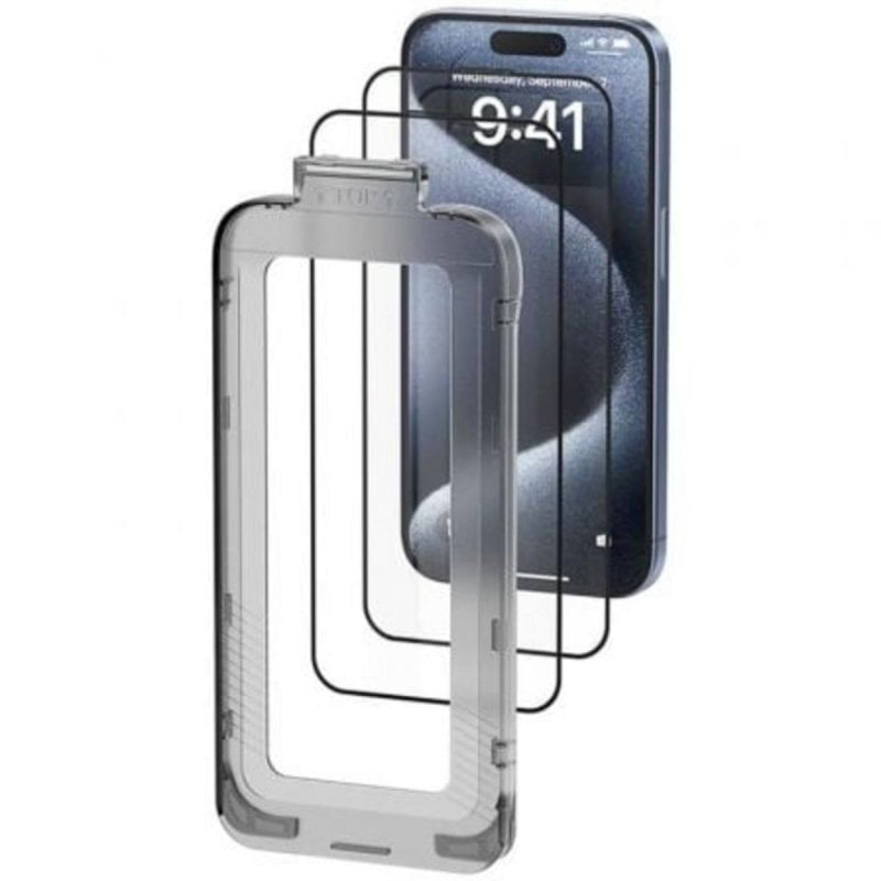 Image of Protezione Schermo Vention KUKTCA-30 Vetro Temperato 0.3mm 9H per iPhone 15 Pro Protezione Schermo Vention KUKTCA-30 Vetro Temperato 0.3mm 9H per iPhone 15 Pro cod079