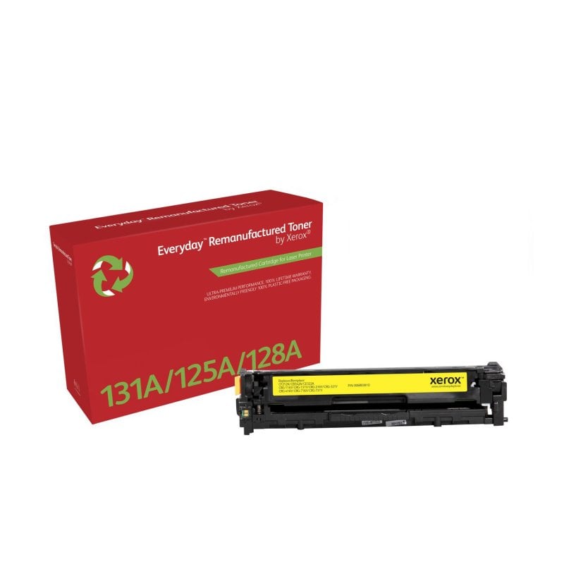 Image of Toner Remanufacturato Xerox Everyday Giallo HP 131A CF212A 1800 pagine cod079