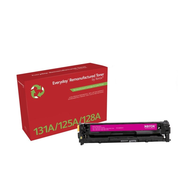 Image of Cartuccia Toner Xerox Magenta Remanufacturata Compatibile HP 131A CF213A 1800 pagine cod079
