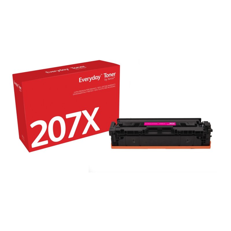 Image of Toner Everyday Xerox Magenta Compatibile HP 207X Alta Capacità 2450 Pagine Toner Everyday Xerox Magenta Compatibile HP 207X Alta Capacità 2450 Pagine cod079