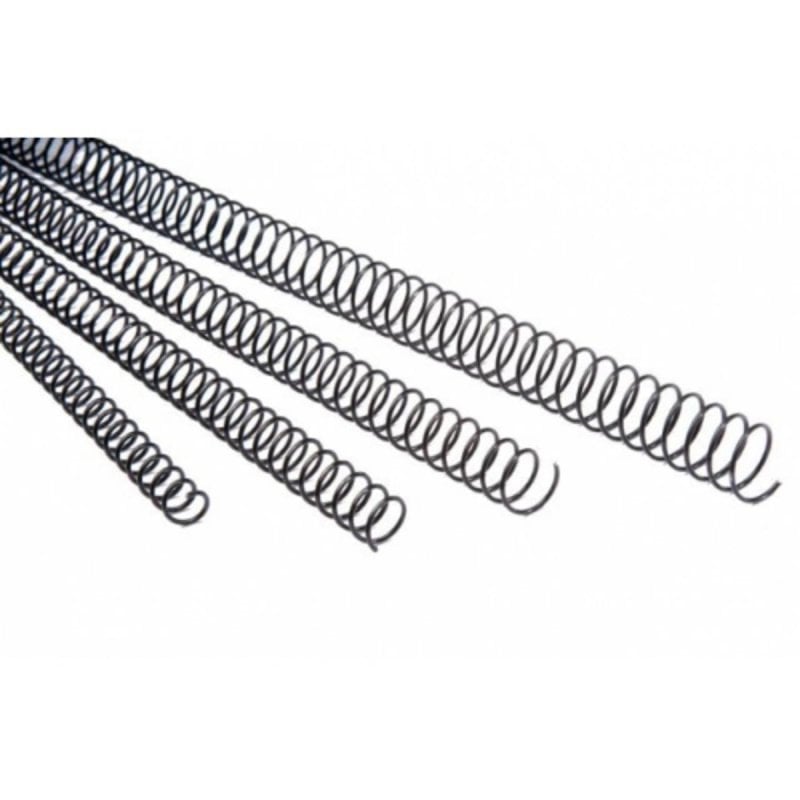 Image of Bobina in Spirale Fellowes 5110601 Nero Metallo A4 5:1 1,6 cm Bobina in Spirale Fellowes 5110601 Nero Metallo A4 5:1 1,6 cm cod079