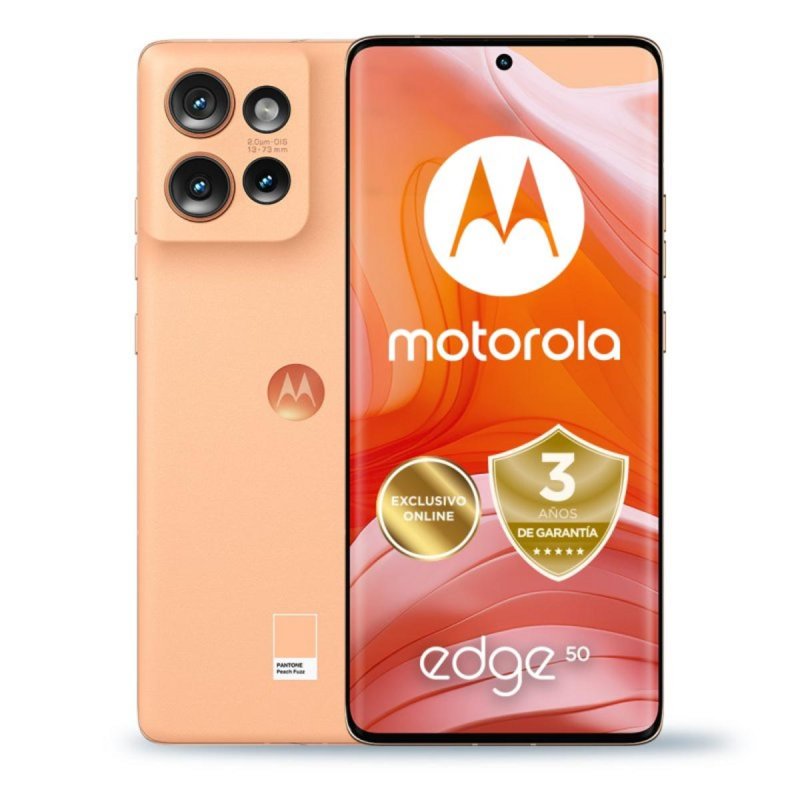Image of Smartphone Motorola edge 50 12GB 512GB 50MP Android 14 Durazno Smartphone Motorola edge 50 12GB 512GB 50MP Android 14 Durazno cod079