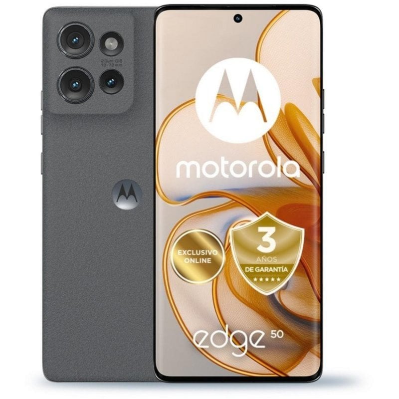 Image of Smartphone Motorola edge 50 12GB 512GB 50MP Android 14 Koala grigio cod079
