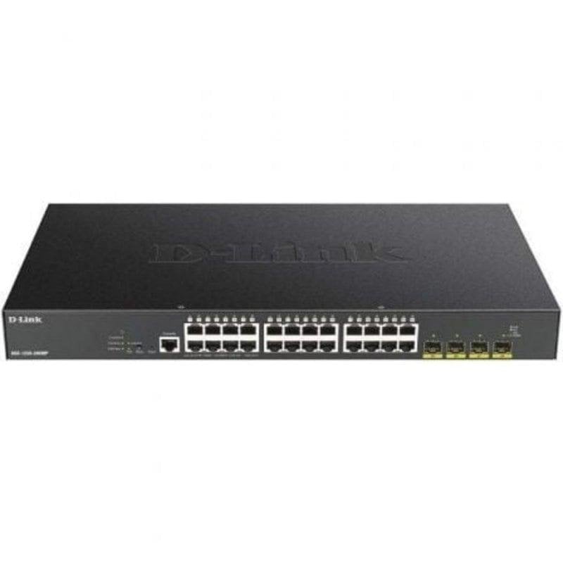 Switch Gestor D-Link DGS-1250-28XMP 28 Ports Gigabit 24 PoE+ 4 SFP+ 128Gbps Rack