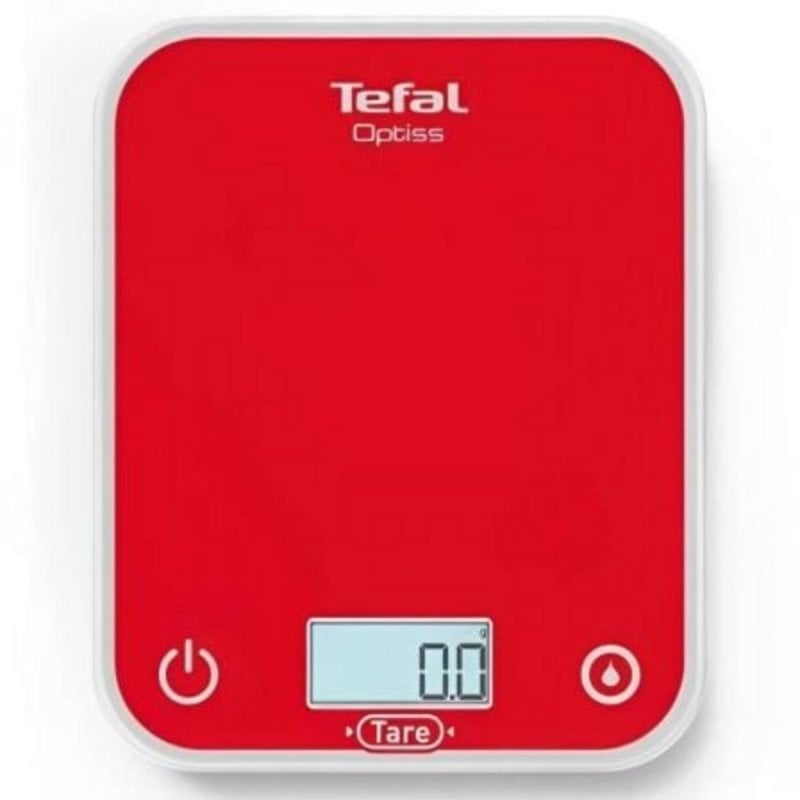 Image of Bilancia da Cucina Elettronica Tefal Optiss 5kg Rossa Bilancia da Cucina Elettronica cod079