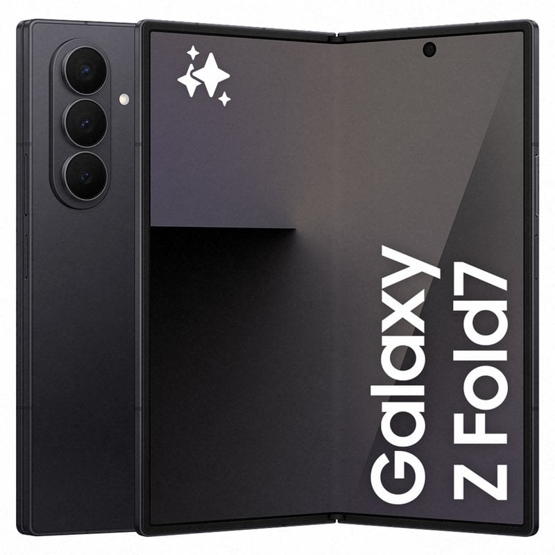 Téléphone portable pliable Samsung Galaxy Z Fold7 12 Go/256 Go noir foncé avec IA Téléphone portable pliable Samsung Galaxy Z Fold7 12 Go/256 Go noir foncé avec IA