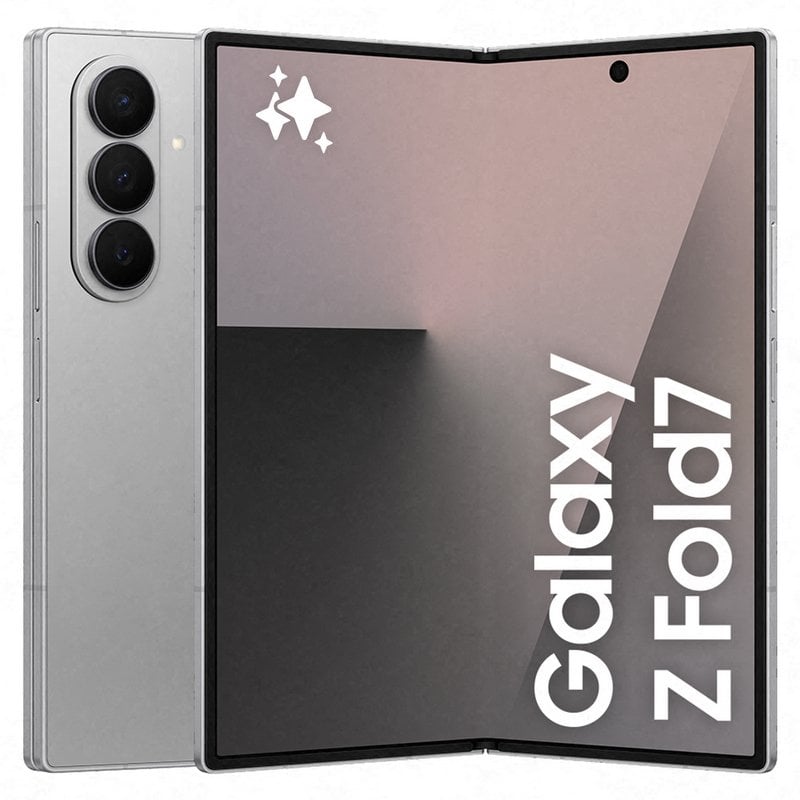 Samsung Galaxy Z Fold7 12GB/512GB Cinzento Prata Telemóvel Dobrável com IA Samsung Galaxy Z Fold7 12GB/512GB Cinzento Prata Telemóvel Dobrável com IA