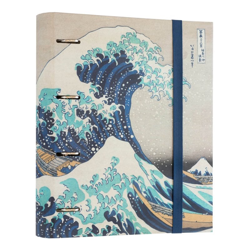 Image of Raccoglitore ad anelli Hokusai cod079