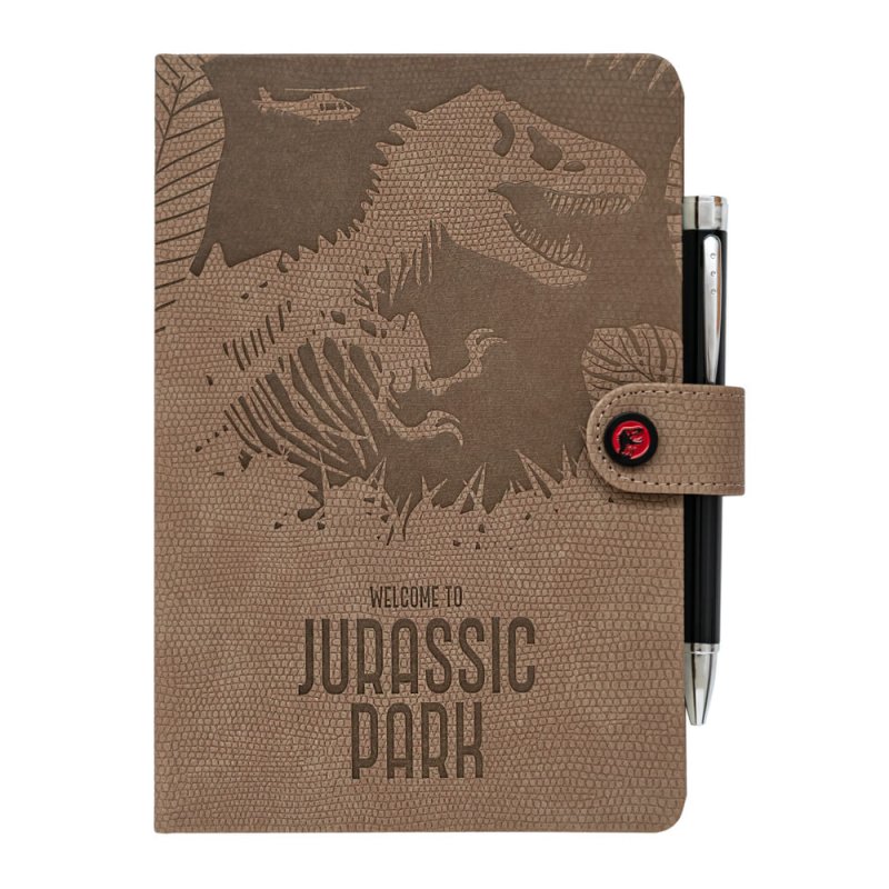 Image of Quaderno A5 Premium con penna proiettore Jurassic Park cod079