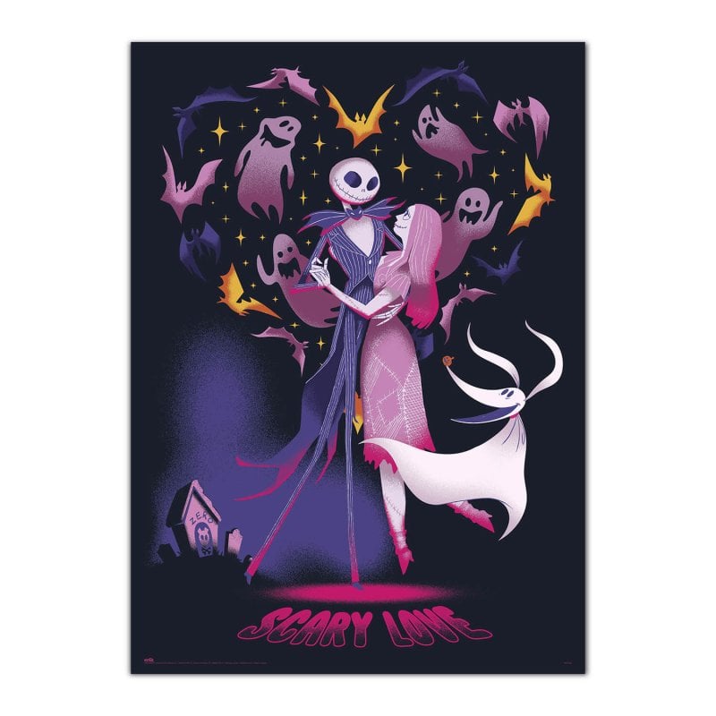 Image of Poster luminescente di Nightmare Before Christmas della Disney cod079
