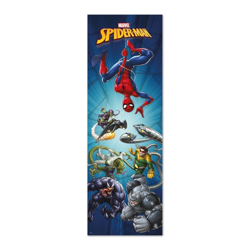 Image of Poster per porta Marvel Spiderman cod079