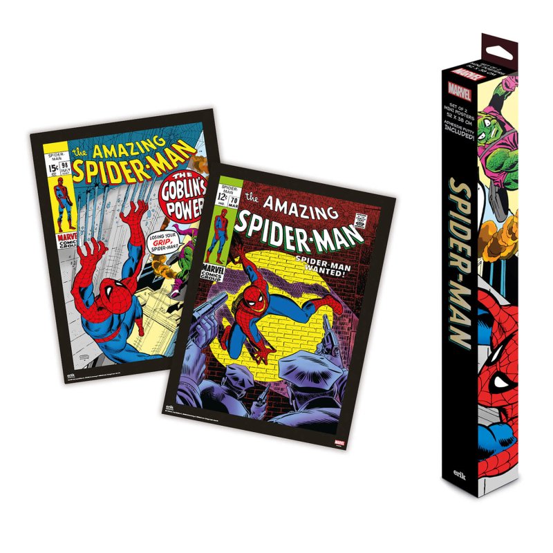 Image of Set di miniposter Marvel Spiderman cod079
