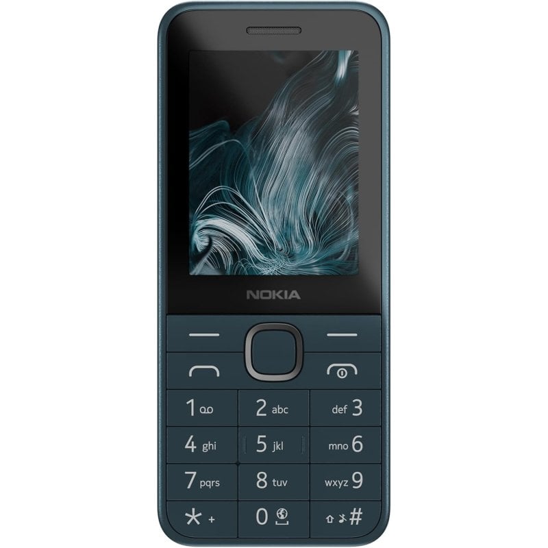 Image of Telefono cellulare HMD Nokia 225 blu, doppia SIM, 2,4", 4G, Bluetooth 5.0, 128 MB + 64 MB di RAM cod079